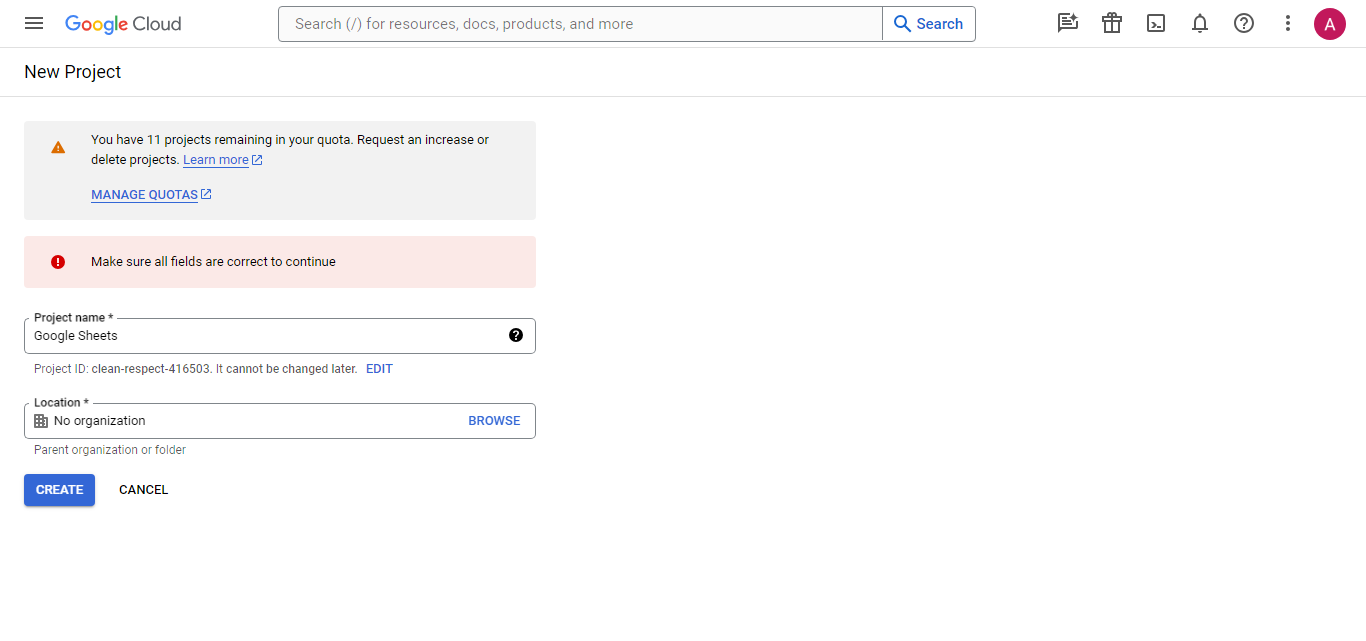 Сервисный Гугл Аккаунт 2